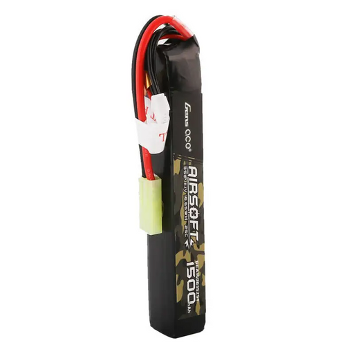 Gens ace 25C 1500mAh 3S1P 11.1V Airsoft Gun Lipo Battery with mini Tamiya Plug - Lithium and NiMH<<<Batteries<<<RC
