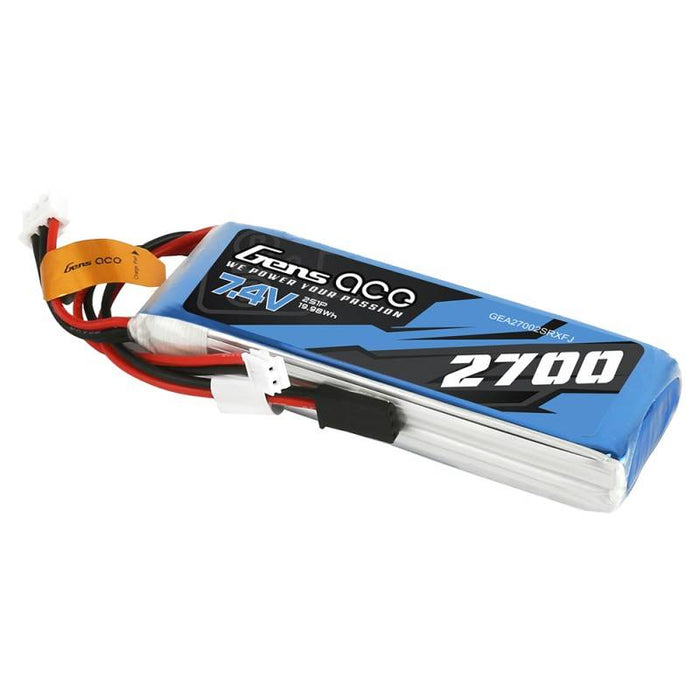 Gens Ace 2700mAh 7.4V 1C 2S1P battery - Lithium and NiMH<<<Batteries<<<RC models<<<InnproXML
