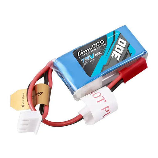 Gens ace 300mAh 7.4V 45C 2S1P Lipo Battery Pack with JST-SYP Plug - Lithium and NiMH<<<Batteries<<<RC models<<<InnproXML