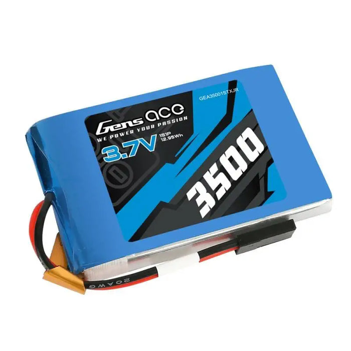 Gens Ace 3500mAh 3.7V TX 1S1P battery - Lithium and NiMH<<<Batteries<<<RC models<<<InnproXML