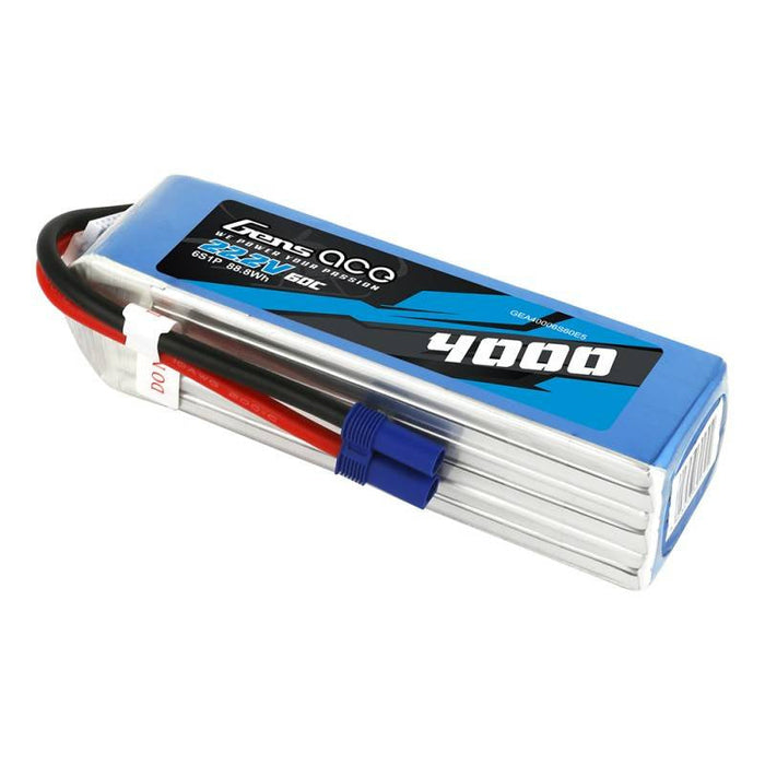 Gens Ace 4000mAh 22.2V 60C 6S1P EC5 battery - Lithium and NiMH<<<Batteries<<<RC models<<<InnproXML