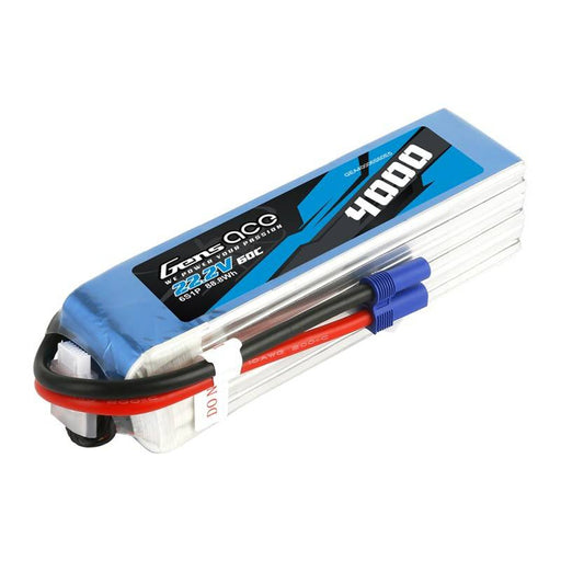 Gens Ace 4000mAh 22.2V 60C 6S1P EC5 battery - Lithium and NiMH<<<Batteries<<<RC models<<<InnproXML
