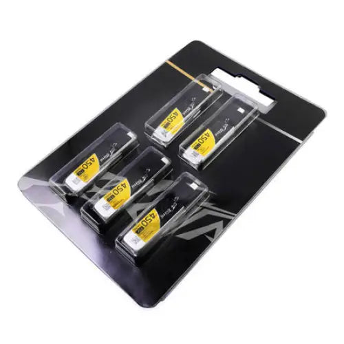 Gens Ace 450mAh 3.8V 75C 1S1P HV Lipo Batteries (5pcs). - Lithium and NiMH<<<Batteries<<<RC models<<<InnproXML