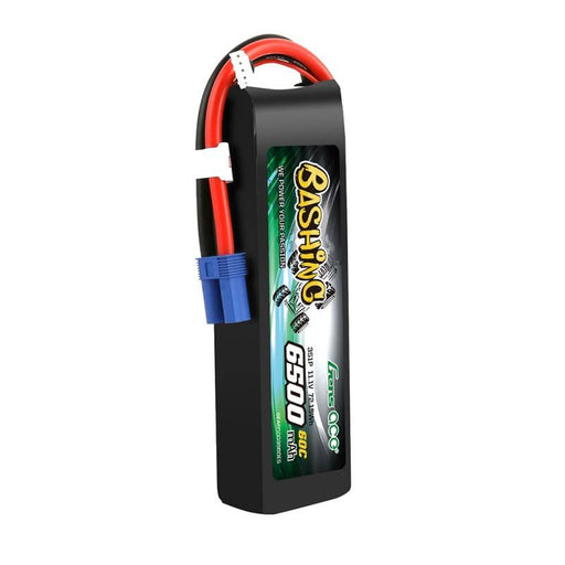 Gens Ace Bashing 6500mAh 11.1V 60C EC5 LiPo Battery - Lithium and NiMH<<<Batteries<<<RC models<<<InnproXML