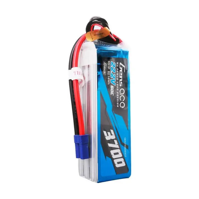 Gens ace G-Tech 3700mAh 22.2V 60C 6S1P Lipo Battery Pack - Lithium and NiMH<<<Batteries<<<RC models<<<InnproXML