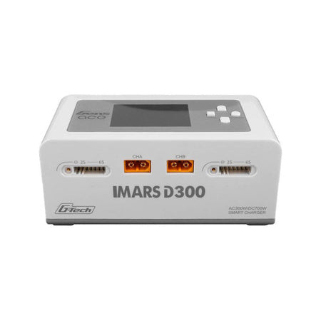 Gens Ace IMARS D300 G-Tech Channel AC/DC 300W/700W RC Battery Charger-EU White - Chargers<<<Charging<<<RC