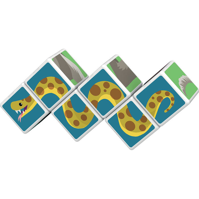 MAGNETIC CONSTRUCTOR GEOMAG MAGICUBE JUNGLE ANIMALS 6