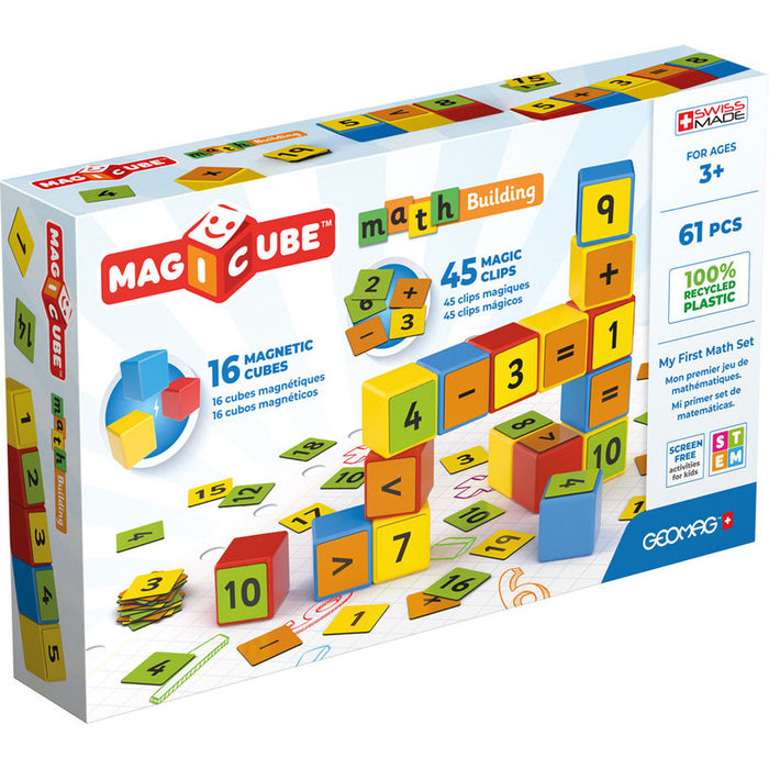 MAGNETIC CONSTRUCTOR GEOMAG MAGICUBE MATH BUILDING 61