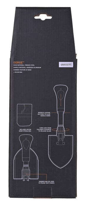 Gerber 22-41578 shovel/trowel Black - Shovels axes sawsSUR-SSP<<<SurvivalSUR<<<ActionPL