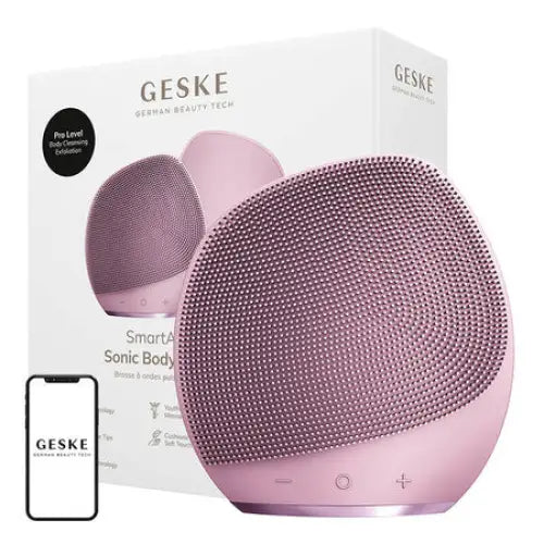 Geske Sonic Body Brush&Intensive Exfoliator 7in1 (pink) - Massagers<<<Facial care devices<<<Health