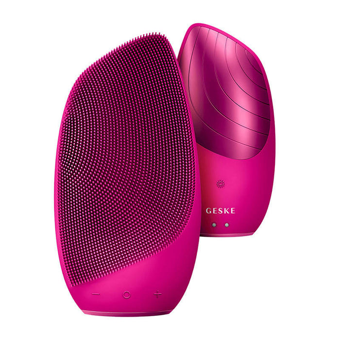 Sonic Thermo Facial Brush 6 in 1 Geske with APP (magenta)