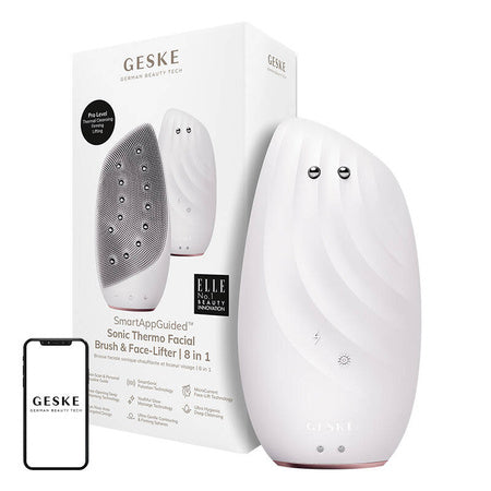 Sonic Thermo Facial Brush & Face-Lifter 8in1 Geske with APP (starlight)