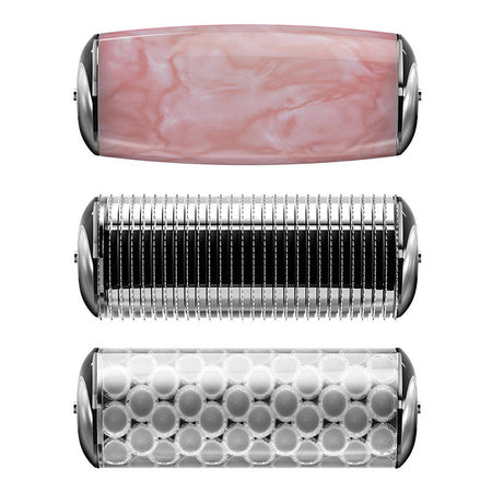 MicroNeedle Face&Body Roller 9in1 Geske with APP (magenta)