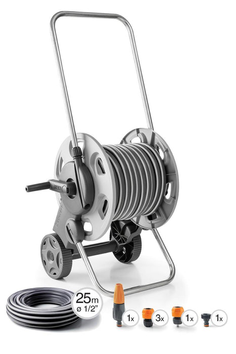 TROLLEY WITH HOSE 25M AND ACCESSORIES GF