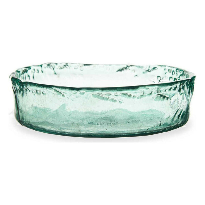 Centerpiece Gift Decor Transparent Crystal Recycled glass 30 x 8 x 30 cm (2 Units)