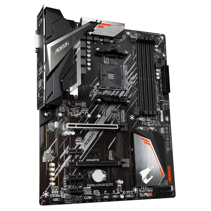 GIGABYTE A520 AORUS ELITE AM4 motherboard - Дънни платки<<<Компютърни компоненти<<<ValiAPI&&&Дънни