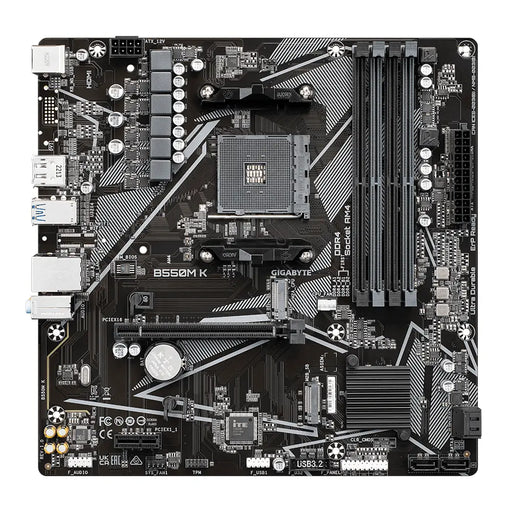 GIGABYTE B550M K 4 x DDR4 motherboard - Дънни платки AMD<<<Дънни платки<<<Компоненти<<<ALSO&&&Дънни платки<<<Компютърни