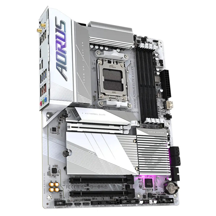 GIGABYTE B650E AORUS ELITE X ICE motherboard - Дънни платки<<<Компютърни компоненти<<<ValiAPI&&&Дънни
