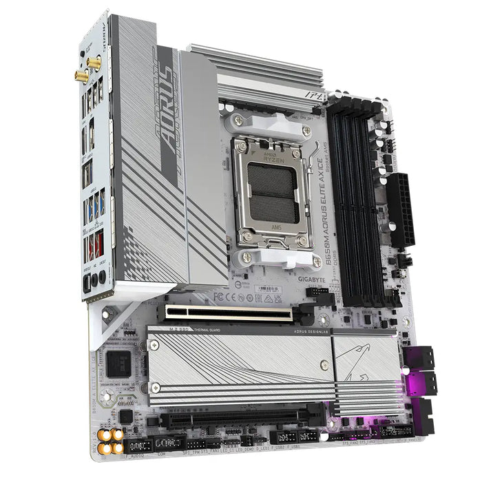 GIGABYTE B650M AORUS ELITE AX ICE motherboard - Дънни платки<<<Компютърни компоненти<<<ValiAPI&&&Дънни