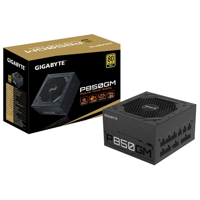 Gigabyte P850GM power supply unit 850 W 20 + 4 pin ATX ATX Black - Захранвания<<<Компютърни