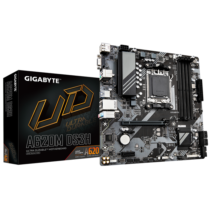Motherboard GIGABYTE A620M DS3H socket AM5