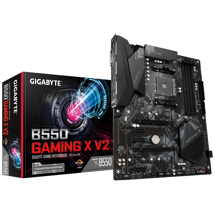 Motherboard GIGABYTE B550 GAMING X V2 Socket AM4, 4 x DDR4, RGB Fusion, V2 (rev. 1.0)