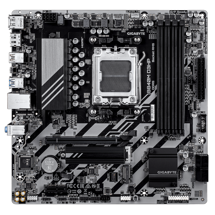 Motherboard GIGABYTE B840M D3HP socket AM5