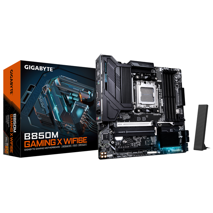 Motherboard GIGABYTE B850M GAMING X WIFI6E socket AM5