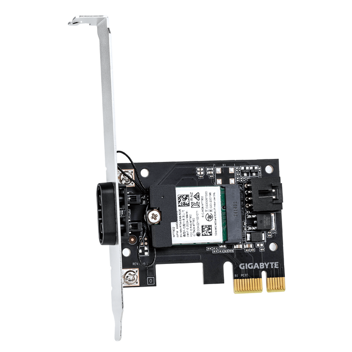GIGABYTE GC-WIFI6E MediaTek MT7902 WIFI 6E 2x2 802.11ax, Bluetooth 5.2 Wireless Card