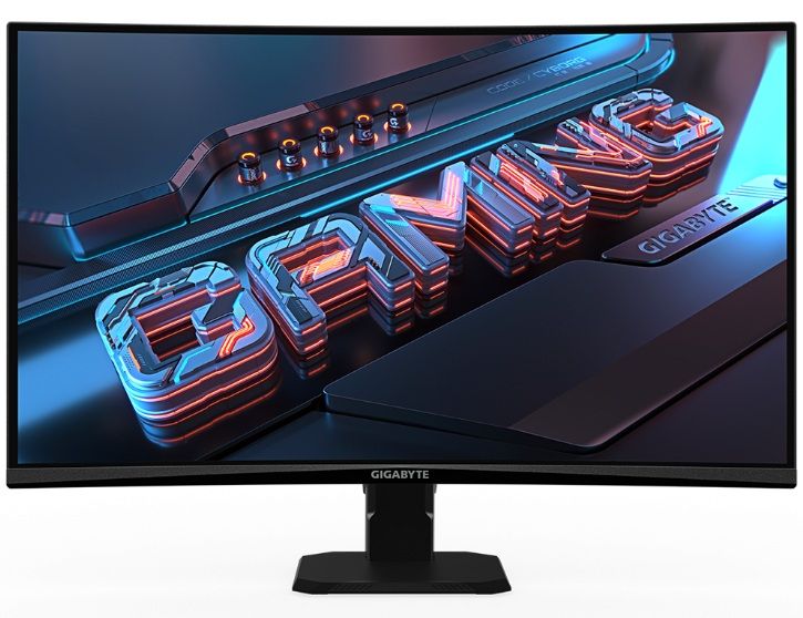 Gaming Monitor Gigabyte GS27QCA - 27" inch SS/VA 1500R, QHD (2560x1440), 180Hz, 1ms, HDR Ready