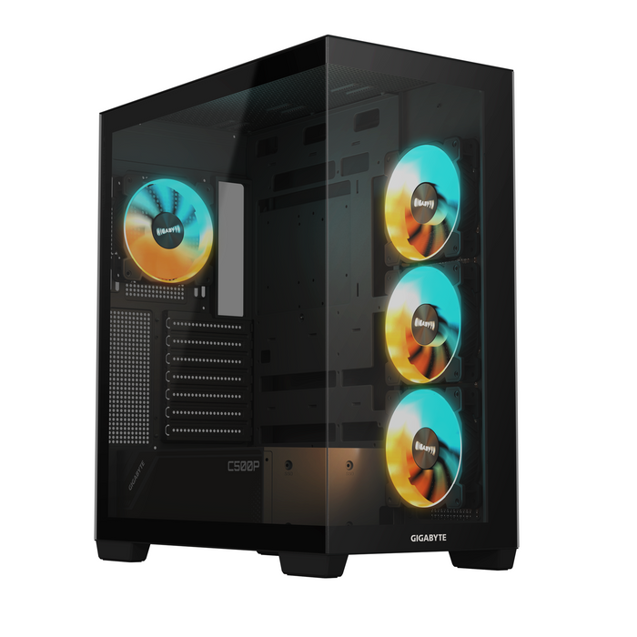 Box Gigabyte C500 PANORAMIC Stealth Black - Mid-Tower