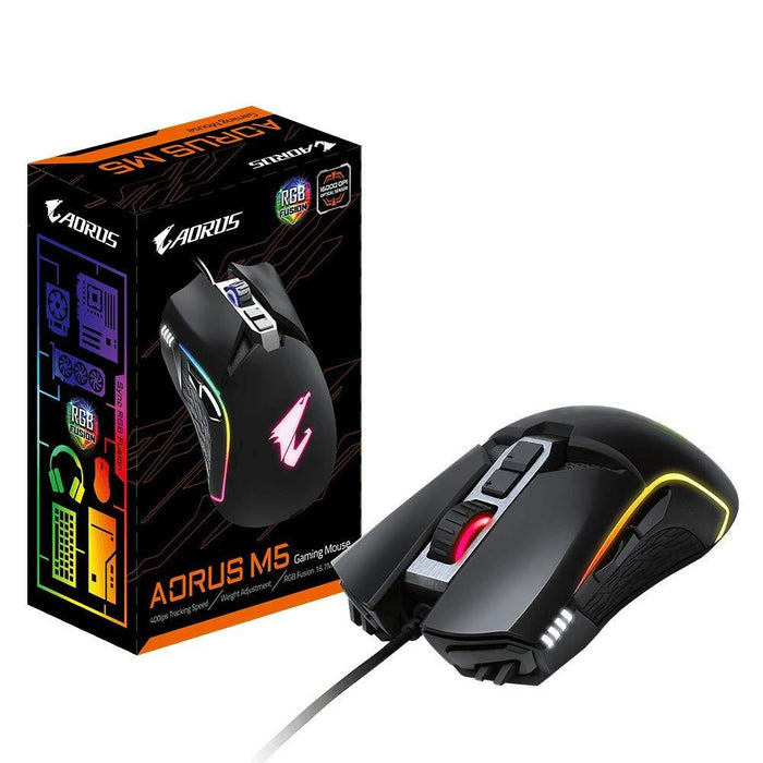 Gigabyte Aorus M5 RGB Fusion gaming optical mouse