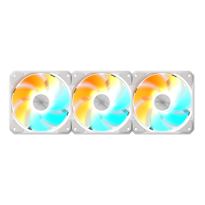 Fan Set 3-Pack GIGABYTE AORUS EZ CHAIN RVS FAN 120 ICE, 120x120x25mm ARGB