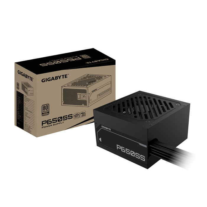 Power supply unit Gigabyte P650SS 650W 80+ Silver