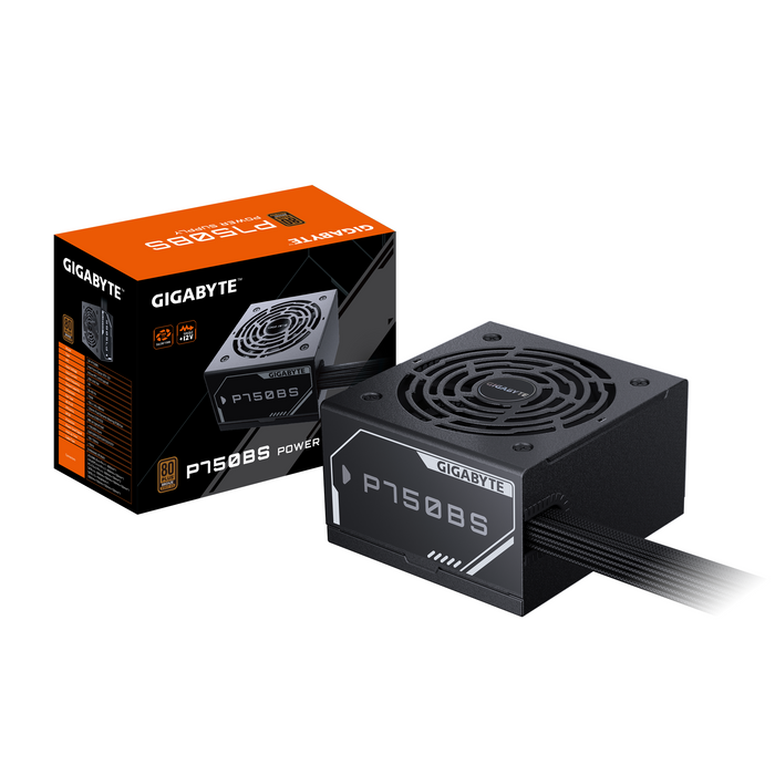 Power supply unit Gigabyte P750BS, 750W, 80+ Bronze