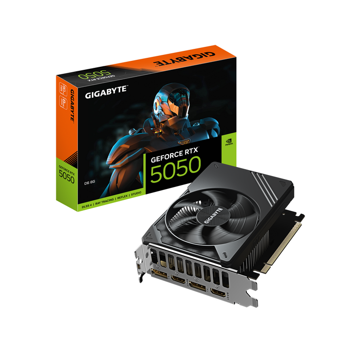 Video card GIGABYTE RTX 5050 8GB GDDR6