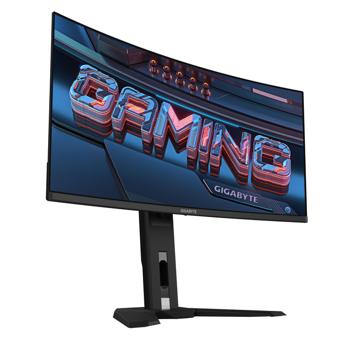 Gaming monitor GIGABYTE MO34WQC - 34" QD-OLED, WQHD, 175Hz, 0.03ms, Vesa ClearMR 10000, HDR 400, KVM