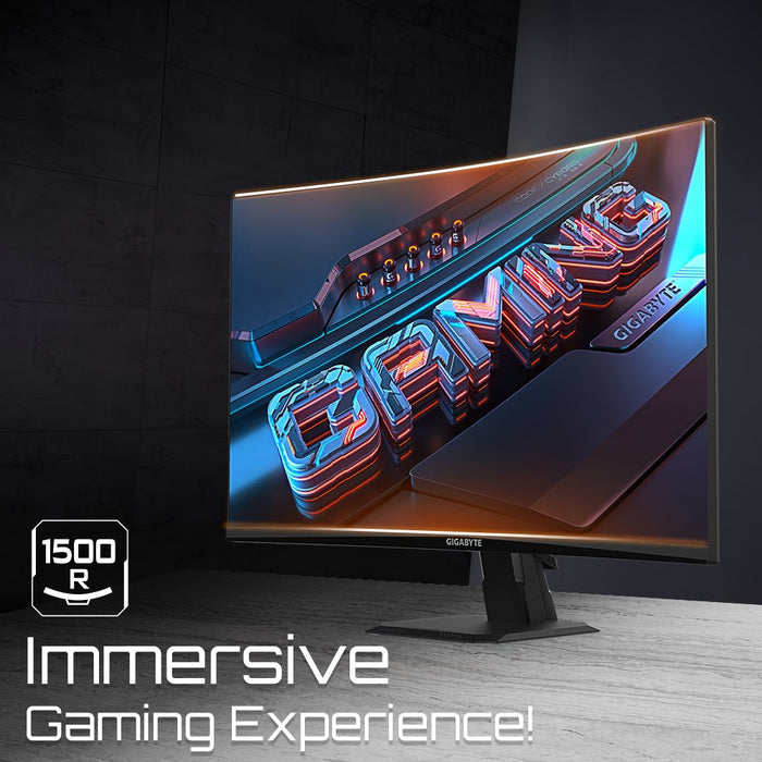 Gaming Monitor Gigabyte GS27FC, 27" VA FHD, 180Hz, 1ms