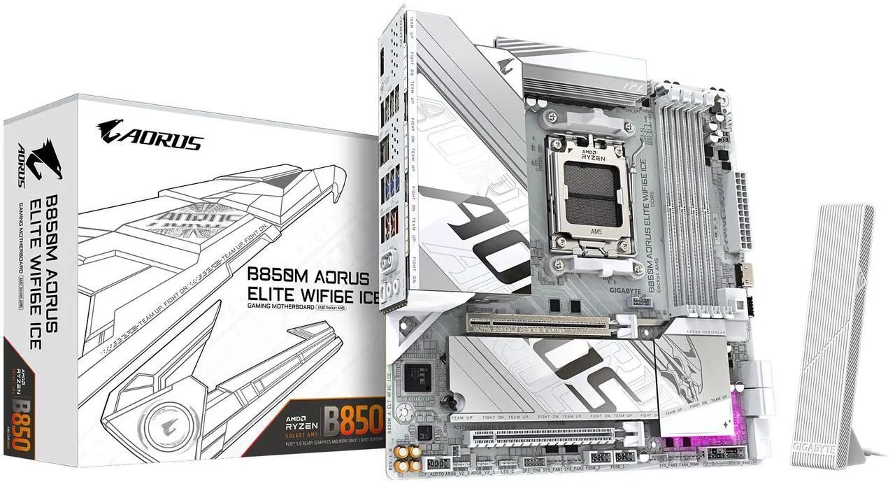 GIGABYTE B850M A ELT WF6E AM5 4xDDR5 2xM.2 4xSATA