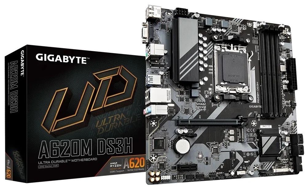 Motherboard GIGABYTE A620M DS3H socket AM5