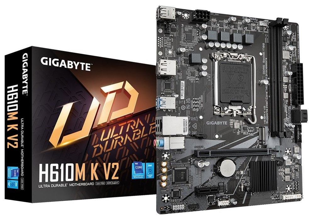 Motherboard GIGABYTE H610M K V2 DDR5, socket 1700, Micro ATX