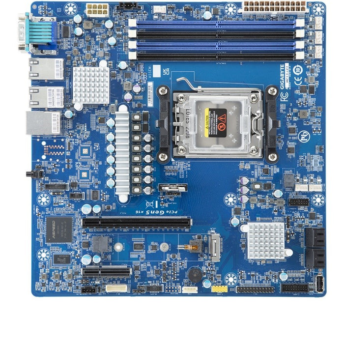 Motherboard - Gigabyte MC13-LE1 1x AM5 AMD Epyc 4004/Ryzen 7000/Ryzen 9000 B650E.