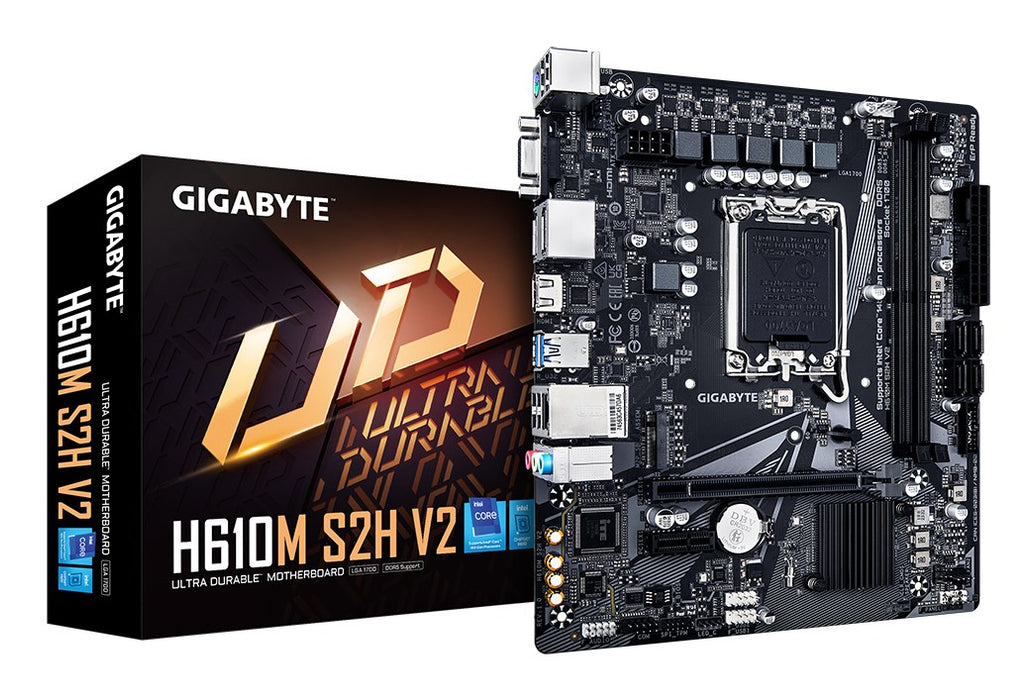 GIGABYTE H610M-S2H V2 DDR5 motherboard