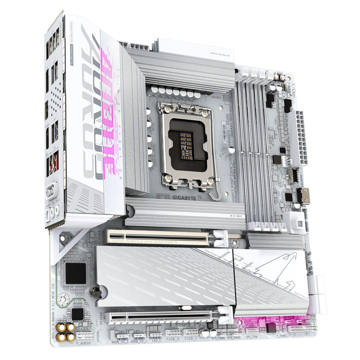 Motherboard GIGABYTE B860M AORUS ELITE WiFi 6E ICE, LGA 1851