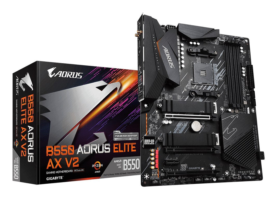 Motherboard Gigabyte B550 AORUS ELITE AX V2 AMD B550 AMD AM4