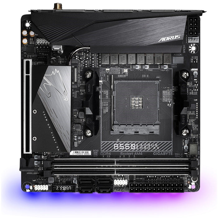 Motherboard GIGABYTE B550I AORUS PRO AX, Socket AM4