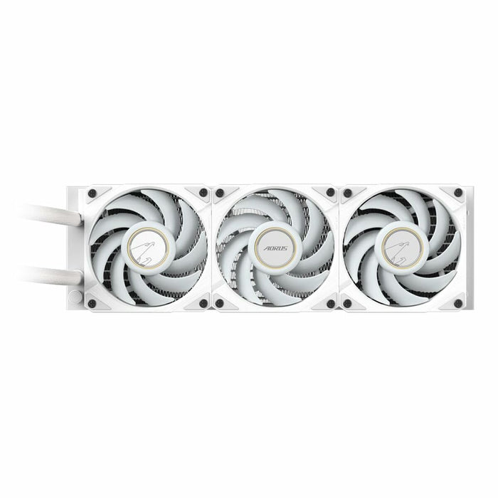 Processor cooler Gigabyte AORUS WATERFORCE X II 360 ICE, LCD Display