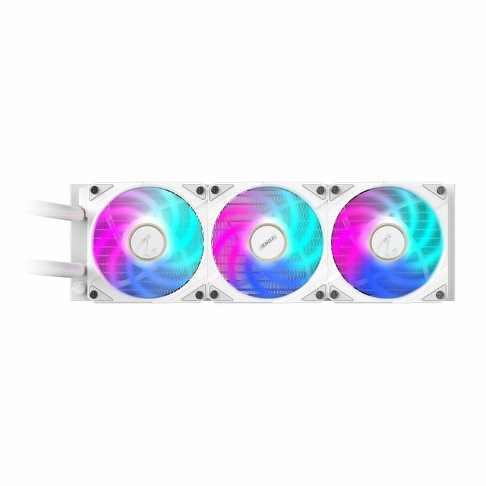 Processor cooler Gigabyte AORUS WATERFORCE X II 360 ICE, LCD Display