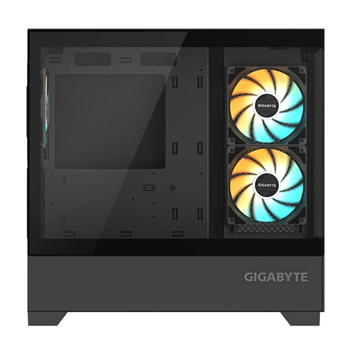 Box GIGABYTE C201 PANORAMIC + 3 ARGB Fans