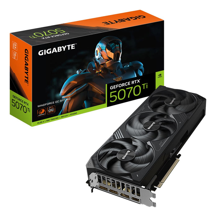 Video card GIGABYTE RTX 5070 TI WINDFORCE OC SFF 16GB GDDR7